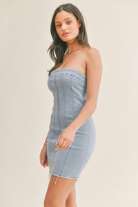 denim dress