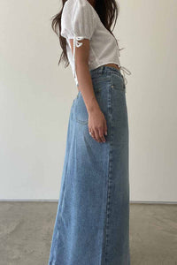 denim skirt 