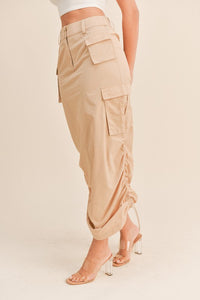 cargo midi skirt 